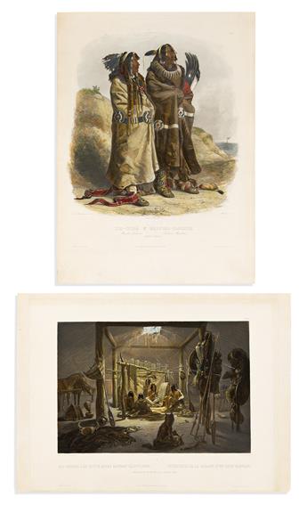 (NORTH AMERICAN ETHNOGRAPHY AND WESTERN TRAVEL.) Karl Bodmer; and Prince Maximilian zu Wied-Neuwied.